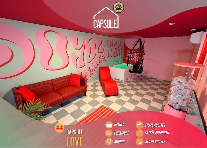 Apartment Capsule Balneo Jeu De Couple